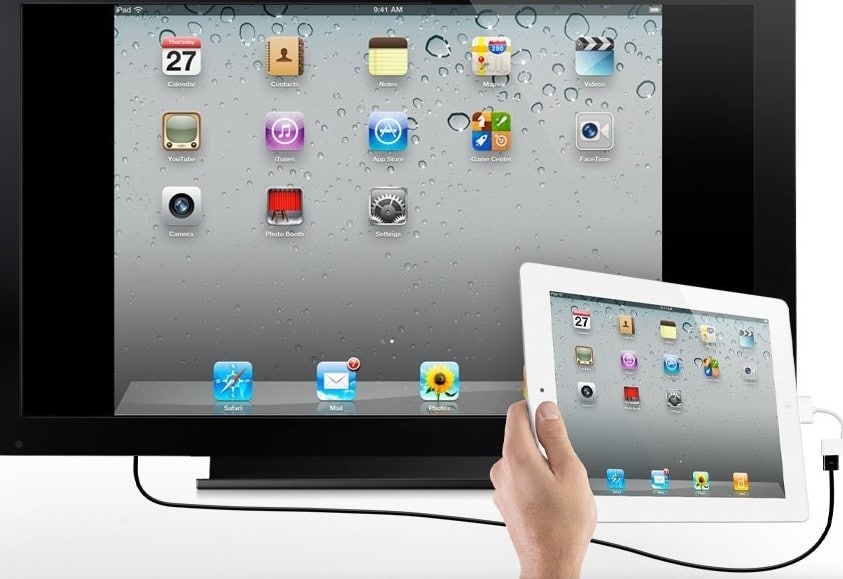 как подключить iPad к телевизору через HDMI