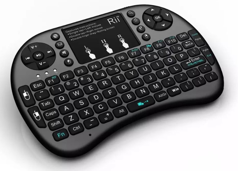 беспроводная клавиатура с тачпадом для Smart TV